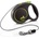 flexi Black Design M - Автоматичен повод за кучета 5м въже, до 20кг, зелен