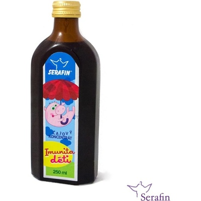 Serafin byliny Čajový koncentrát IMUNITA DĚTÍ 250 ml
