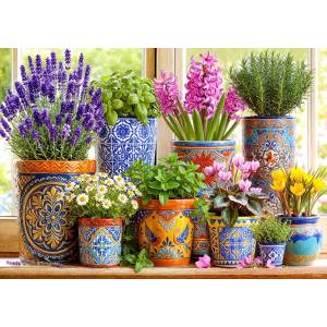 Cherry Pazzi - Puzzle Pottery in Bloom - 1 000 piese