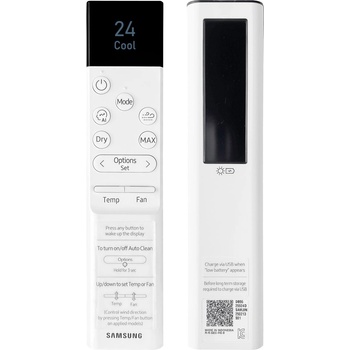 Samsung DB96-25924D, Wind-Free Comfort S2 3, 5kW AR60F12C1AWNEU, AR60F18C1AWNEU - оригинален дистанционен контрол, СЛЪНЧЕВ (DB96-25924D, Wind-Free Comfort S2 3,5kW AR60F12C1AWNEU, AR60F18C1AWNEU)