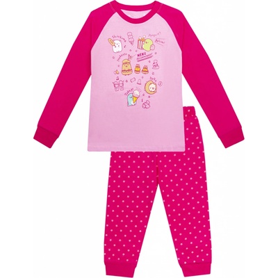 Dívčí pyžamo Wolf SB růžová
