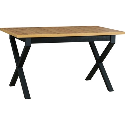 MIX-DREW Rozkládací IKON 1 dub wotan černé nohy