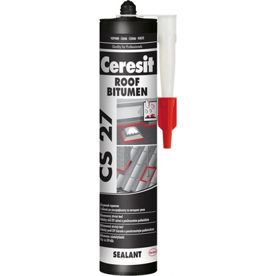 Ceresit CS 27 Bitumenový strešný tmel 300 ml čierna