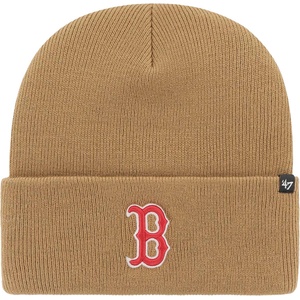 47 Mlb boston red sox haymaker cuff knit бежово, червено, бяло uni (b-hymkr02ace-ql)