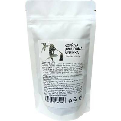 Kopřiva semínka 100 g Zelené Drahokamy