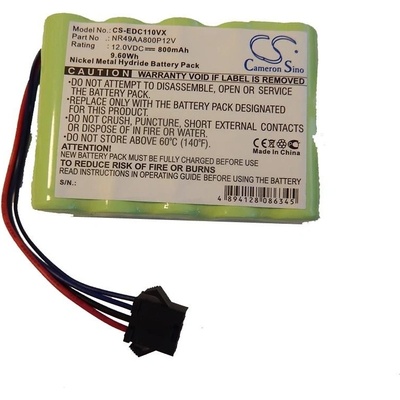 VHBW Батерия за Ecovacs Deebot CR100 / CR110 / CR112, 800 mAh (800106365)