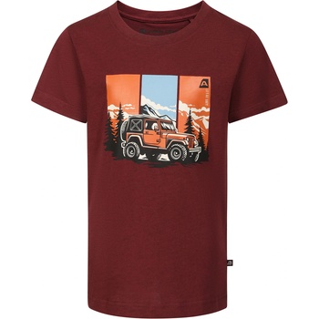 Alpine Pro Детска бързосъхнеща тениска ALPINE PRO NOGERO winetasting вариант pc ALPINE PRO | Lilav | Момчешки | 104/110