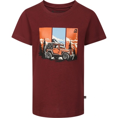 Alpine Pro Детска бързосъхнеща тениска ALPINE PRO NOGERO winetasting вариант pc ALPINE PRO | Lilav | Момчешки | 104/110