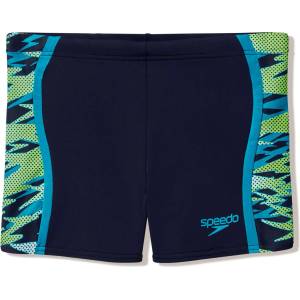 Speedo Мъжки бански слипове Speedo Hyperboom Splice Aquashort Swim brief - Anthracite / Hyper Teal - размер 4 (DE) (050-2578-0113)