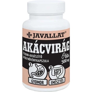 JAVALLAT Добро храносмилане - Бяла акация (цвят), 60 капсули (812030 jav)