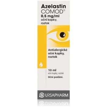 AZELASTIN COMOD OPH 0,5MG/ML OPH GTT SOL 10ML