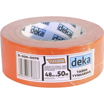 Deka Fasádní omítková páska 48 mm x 50 m oranžová