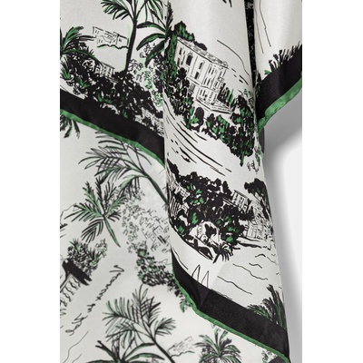 Karl Lagerfeld шалче дамско от коприна K/SIGNATURE (B2W33049)