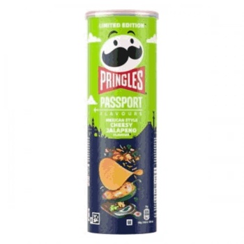 Pringles Чипс Pringles сирене и халапеньо 165гр