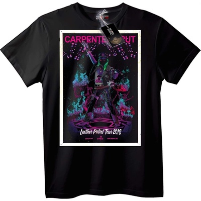 NOONEBRAND Тениска Carpenter Put Турне 2018 - XL, Black