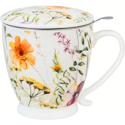 DUO PORCELAIN Hrnek s čajovým sítkem 967569