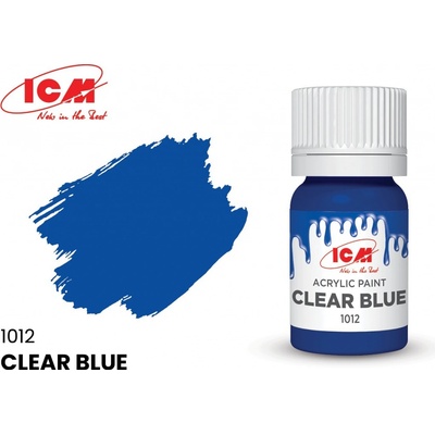 ICM Clear Blue 1012 bottle 12 ml