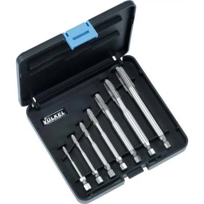 Völkel 47975.11 Závitníky HSS-E M3 ÷ M12 HexDrive 1/4"