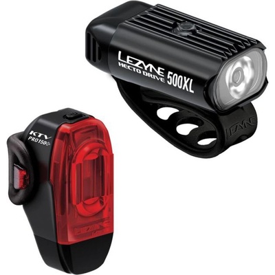 Lezyne Hecto Drive 500XL / KTV Drive PRO+ set čierne