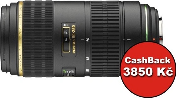 Pentax SMC DA 60-250mm f/4 ED (IF) SDM od 40 190 Kč - Heureka.cz