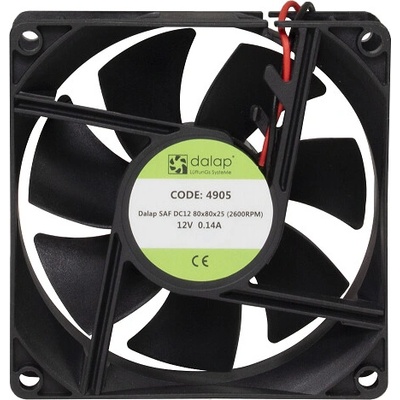 Dalap SAF DC12 80x80x25mm 2600 RPM