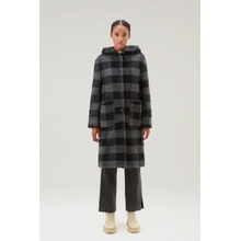 Woolrich Hooded Long Gentry Coat černá