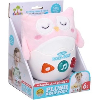 Wiky Roly-poly плюшена сова с ефекти 17см