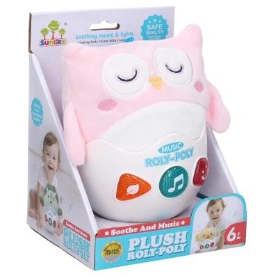 Wiky Roly-poly плюшена сова с ефекти 17см