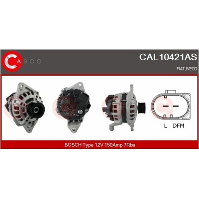 Alternátor CASCO CAL10421AS