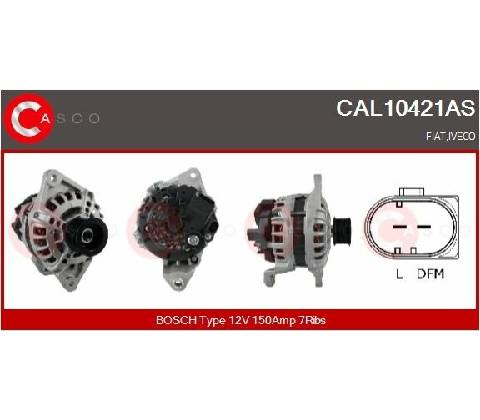 Alternátor CASCO CAL10421AS