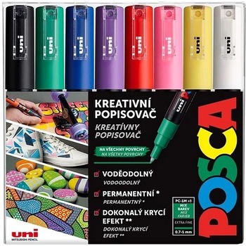 Posca PC-1M 8 ks