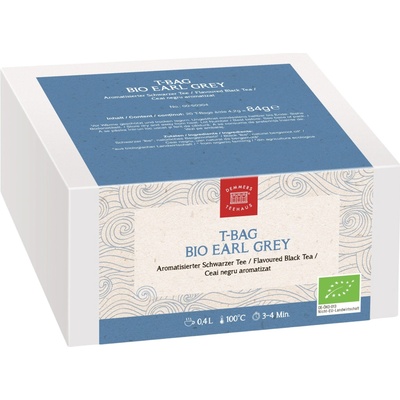 Demmers Teehaus T-Bag BIO Earl Grey 20 čajových sáčků