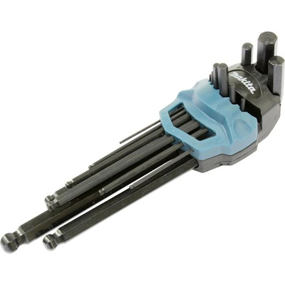 Makita imbus s kulovou hlavou 9ks B-65894