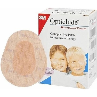 Opticlude Dětský okluzor MINI/JUNIOR 100 ks
