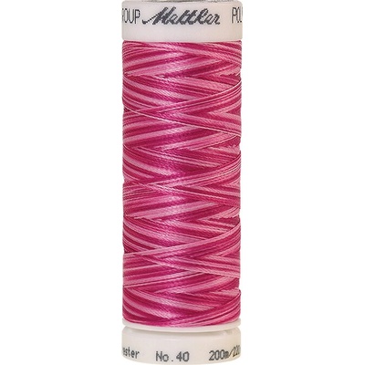 Nitě POLY SHEEN MULTI vyšívací 200m 200m art. 4820 polyester AMANN Mettler - více barev barva.: 9923 Lipstick Pinks