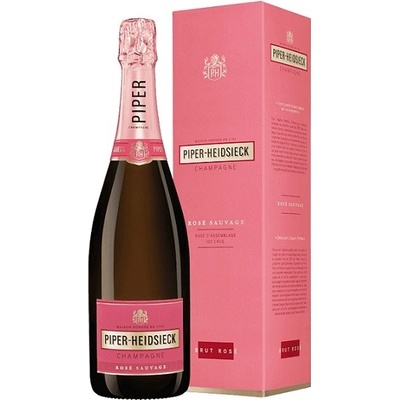 Piper Heidsieck Champagne Rosé Sauvage Brut 12% 0,75 l (kartón)