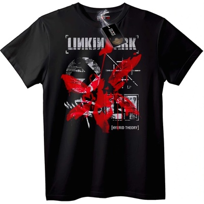 NOONEBRAND Тениска Hybrid Theory на Linkin Park - S, White