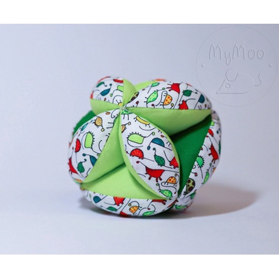 Montessori MyMoo úchopový míček - Dinosauři