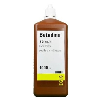 BETADINE DRM 75MG/ML DRM SOL 1000ML