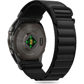 Tech-Protect Текстилна каишка за Garmin Fenix 5x / 5x Plus/ 6x / 6x Pro / 7x / 8 (51mm) от Tech-Protect Nylon Pro - Черен (5906302376827)