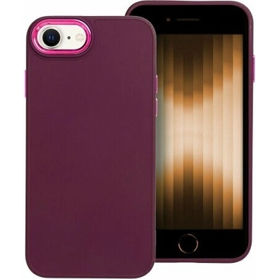 Frame TPU iPhone 7/8/SE 2020/SE 2022 - fialové