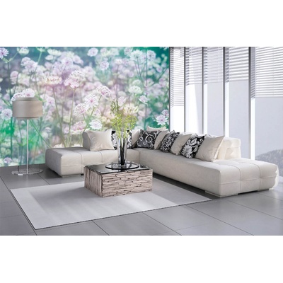 DIMEX ART Самозалепваща се флизелинова фототапета поляна с цветя 375 x 250 см