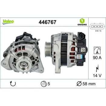 generátor VALEO 446767