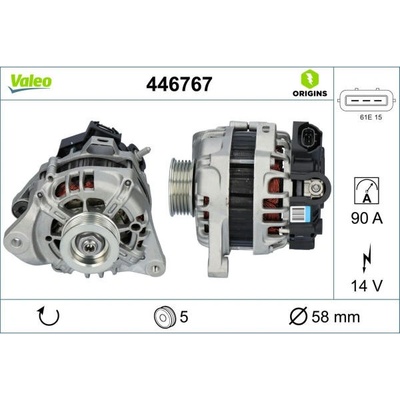 generátor VALEO 446767