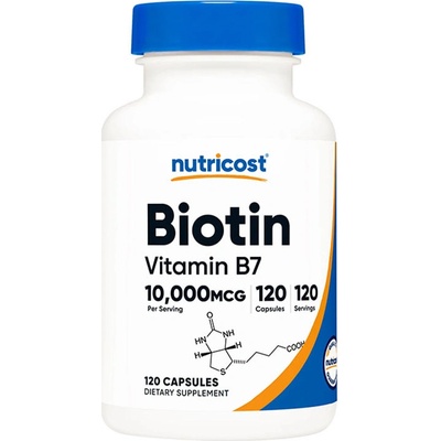 Nutricost Biotin 120 kapslí