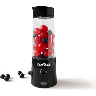 SmoothieJet Prenosný USB Smoothie 380 ml Čierna