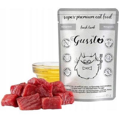 Gussto Cat Fresh Lamb 85 g