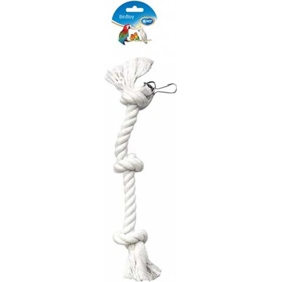 DUVO+ Hračka závesná pre papagáje 3 uzly z lana 50 cm