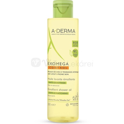 ADerma Exomega Control Huile Lavante Émolliente zvláčňujúci sprchový olej 200 ml