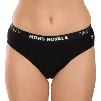 Mons Royale Dámské kalhotky merino 1000441169001 černá